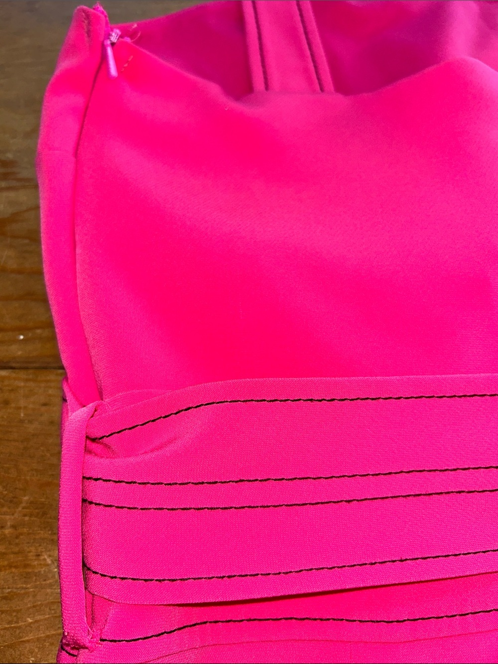 Armani Exchange Hot Pink Wide-Leg Jumpsuit size 14 - Picture 7 of 8